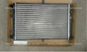 LRc01080 Радиатор охлаждения Ваз 2108-2115,Иж 2126 (алюминевый)-ЛУЗАР 
